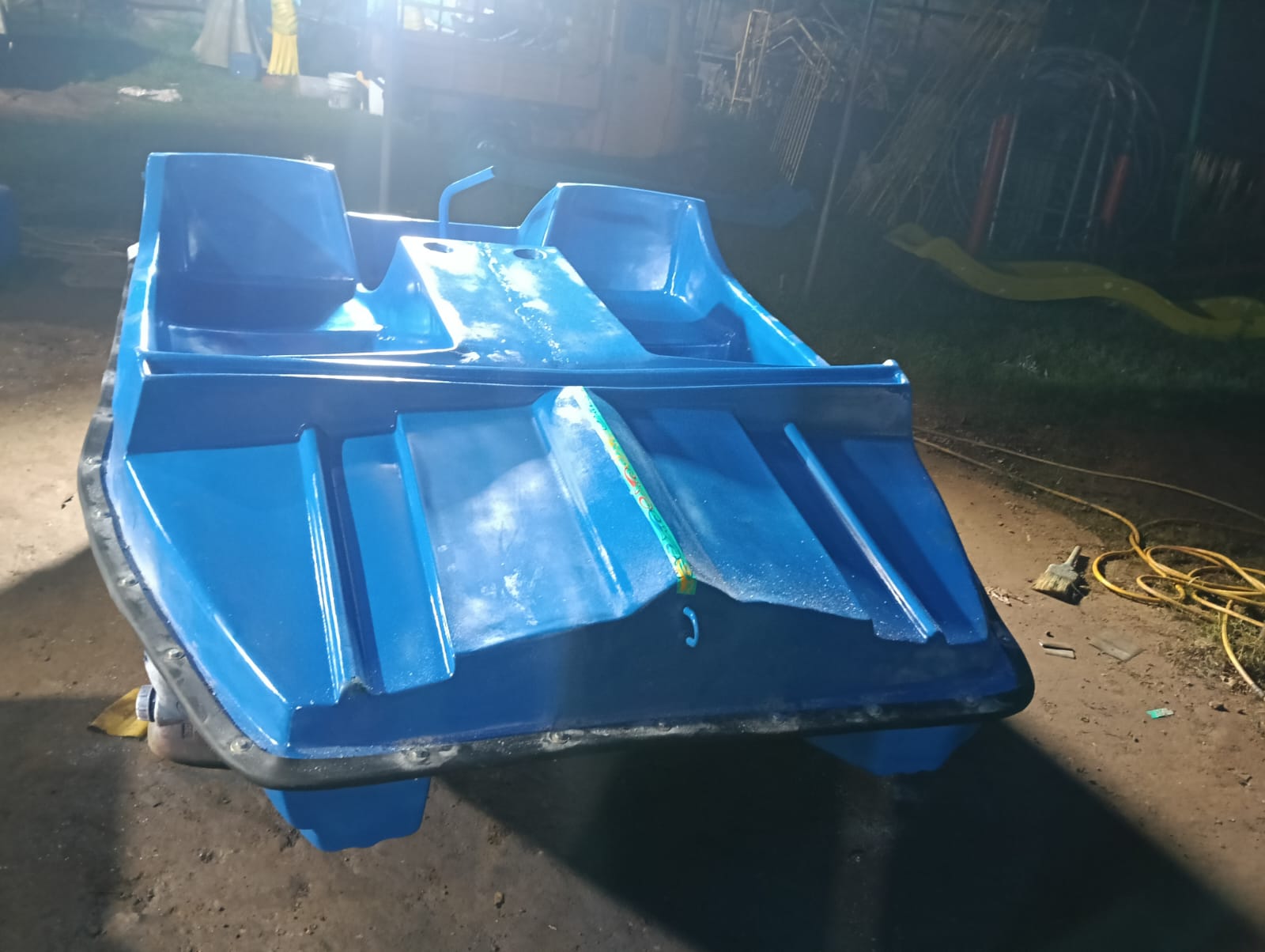 2 SEATER FRP PEDAL BOAT